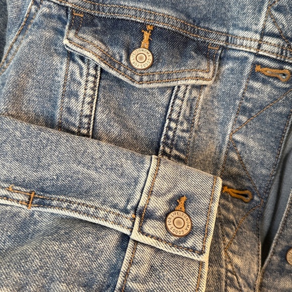 Sonoma | Blue Denim Jean Jacket Large - Picture 4 of 4